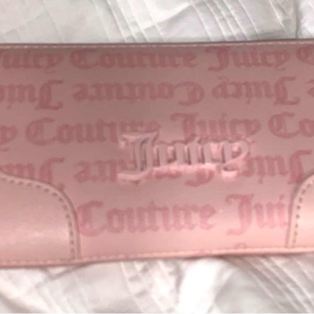 Juicy Couture Blush Pink Logo Wallet